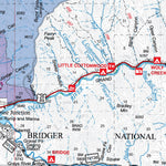 US Forest Service R4 Caribou-Targhee National Forest Palisades & Teton Basin Ranger Districts Winter Recreation digital map