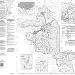 Caribou-Targhee NF Ashton/Island Park RD Motor Vehicle Use Map 2025 MVUM Preview 1