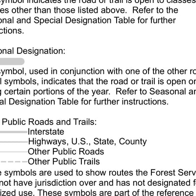 Caribou-Targhee NF Teton Basin RD Motor Vehicle Use Map 2025 MVUM Preview 3