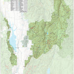 Boise National Forest Cascade Ranger District Trail Map 2025 Preview 1