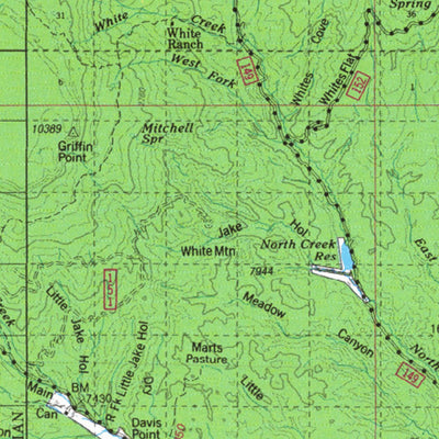 US Forest Service R4 Dixie National Forest Escalante and Teasdale Ranger Districts 2006 digital map