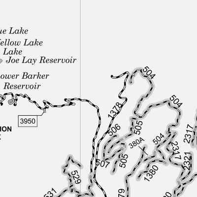 Dixie National Forest Escalante Ranger District Motor Vehicle Use Map 2025 Preview 3