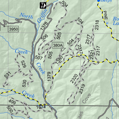 US Forest Service R4 Dixie National Forest Escalante Ranger District Travel Map 2019 digital map