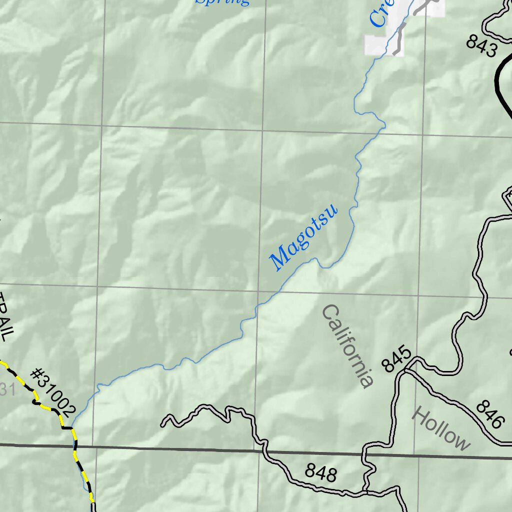 Dixie National Forest Pine Valley Ranger District Travel Map 2019 by US Forest Service R4