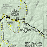 US Forest Service R4 Dixie National Forest Powell Ranger District Travel Map 2019 digital map