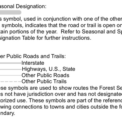 Fishlake National Forest Fillmore District North Section Motor Vehicle Use Map 2022 Preview 3