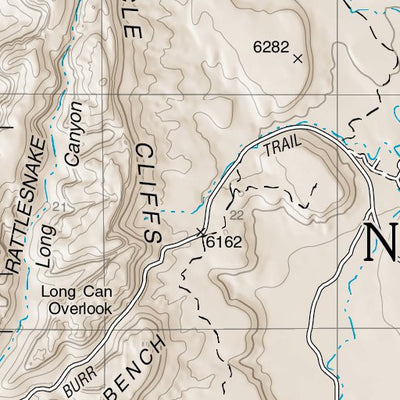 US Forest Service R4 Fishlake National Forest, Lamp Stand, UT 90 digital map