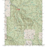US Forest Service R4 Fishlake National Forest, Monroe Peak, UT 48 digital map