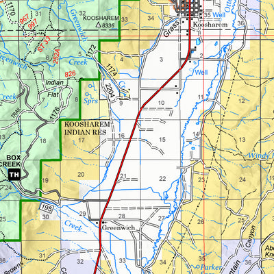 Fishlake National Forest Visitor Map South Half 2024 Preview 2
