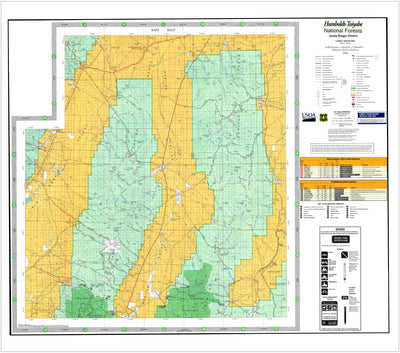 US Forest Service R4 Humboldt-Toiyabe National Forest Austin Ranger District East Half 2006 digital map