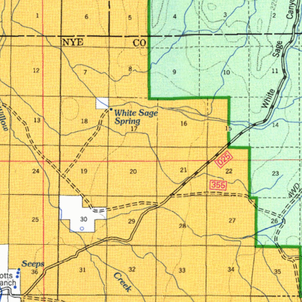 Humboldt-Toiyabe National Forest Austin Ranger District East Half 2006 ...