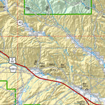US Forest Service R4 Humboldt-Toiyabe National Forest Ely Ranger District East Side Forest Visitor Map 2022 digital map