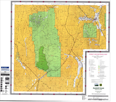 US Forest Service R4 Humboldt-Toiyabe National Forest Ely Ranger District Northwest Quarter 2000 digital map