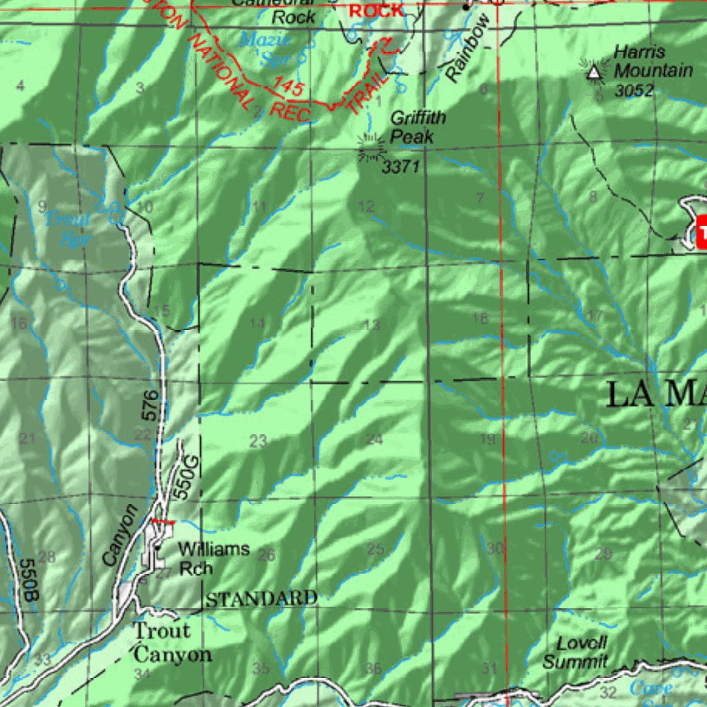 Humboldt-Toiyabe National Forest Spring Mountain National Recreation ...