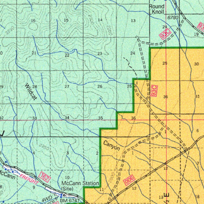 US Forest Service R4 Humboldt-Toiyabe National Forest Tonopah Ranger District East Half 2006 digital map