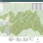 Boise National Forest Idaho City Ranger District Trail Map 2025 Preview 1