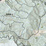 Boise National Forest Idaho City Ranger District Trail Map 2025 Preview 3