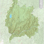 Boise National Forest Lowman Ranger District Trail Map 2025 Preview 1