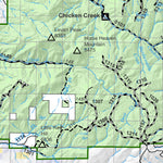 US Forest Service R4 Manti La Sal National Forest Ferron, Price, Sanpete Ranger Districts Travel Map 2020 digital map