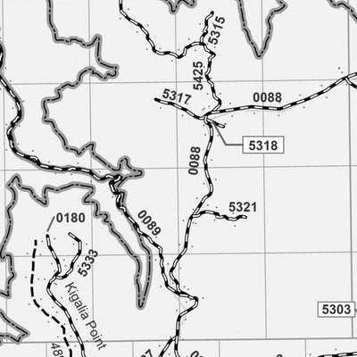 Manti-La Sal National Forest Monticello Ranger District Motor Vehicle Use Map 2025 MVUM Preview 2