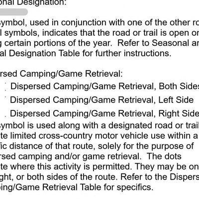 Manti-La Sal National Forest Monticello Ranger District Motor Vehicle Use Map 2025 MVUM Preview 3