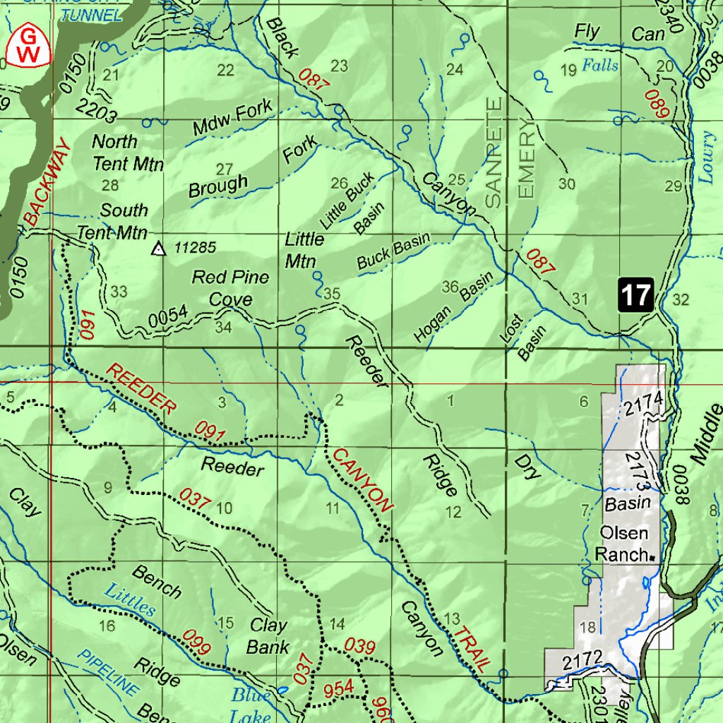 MantiLa Sal National Forest Sanpete, Ferron, Price Ranger Districts