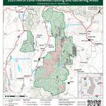 Manti-LaSal National Forest Ferron, Price & Sanpete Ranger Districts Firewood Map 2025 Preview 1