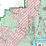 Manti-LaSal National Forest Ferron, Price & Sanpete Ranger Districts Firewood Map 2025 Preview 2