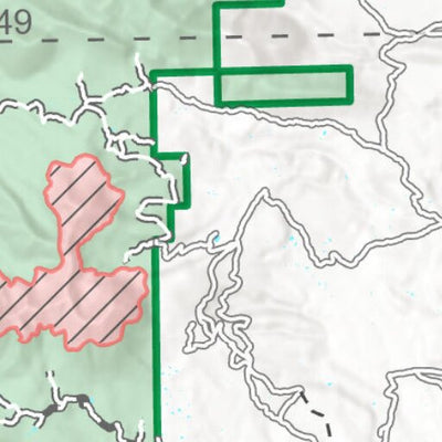 Manti-LaSal National Forest Moab Ranger District Firewood Map 2025 Preview 2
