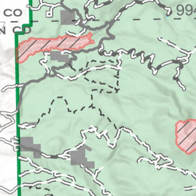 Manti-LaSal National Forest Moab Ranger District Firewood Map 2025 Preview 3