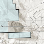 US Forest Service R4 Manti-LaSal National Forest Winter Use Map: Moab Ranger District 2024 digital map