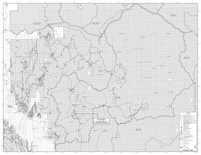 Payette National Forest Motor Vehicle Use Map East Half 2025 MVUM Preview 1