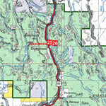 US Forest Service R4 Payette National Forest Wesier, Council, New Meadows Ranger Districts Forest Visitor Map 2013 digital map