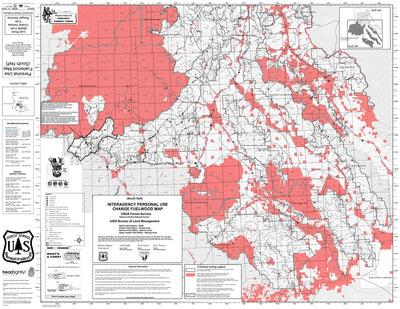Salmon-Challis National Forest Firewood Map South Zone 2025 Preview 1