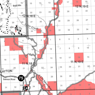 Salmon-Challis National Forest Firewood Map South Zone 2025 Preview 2