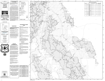 Salmon-Challis NF Leadore RD Motor Vehicle Use Map 2025 Preview 1