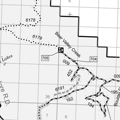 Salmon-Challis NF Leadore RD Motor Vehicle Use Map 2025 Preview 2