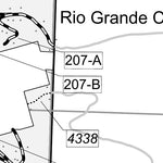 Salmon-Challis NF Lost River RD INSET B Motor Vehicle Use Map West Side 2025 MVUM Preview 3