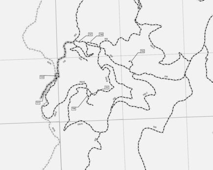 Salmon-Challis NF Salmon-Cobalt RD INSET B Motor Vehicle Use Map 2025 Preview 1