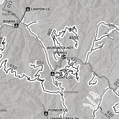 Sawtooth National Forest Fairfield & Ketchum Ranger Districts Firewood Map 2026 Preview 3