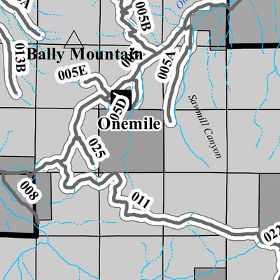 US Forest Service R4 Sawtooth National Forest Minidoka Ranger District-Raft River Division Firewood Map 2023 digital map