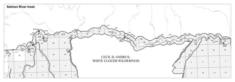 Sawtooth National Forest Sawtooth National Recreation Area MVU Maps Salmon River Inset 2025 Preview 1
