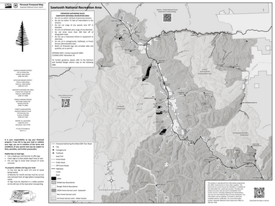 Sawtooth National Recreation Area Firewood Map 2026 Preview 1