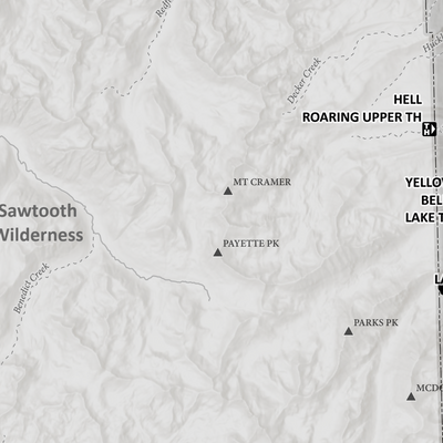 Sawtooth National Recreation Area Firewood Map 2026 Preview 2