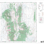 US Forest Service R4 Shellback, White Pine Range and Bald Mountain Wilderenss Humboldt-Toiyabe National Forest 2013 digital map