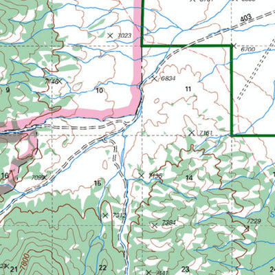 US Forest Service R4 Shellback, White Pine Range and Bald Mountain Wilderenss Humboldt-Toiyabe National Forest 2013 digital map