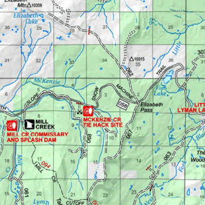 US Forest Service R4 Uinta Wasatch Cache National Forest Kamas Evanston and Mtn View Ranger Districts 2019 digital map