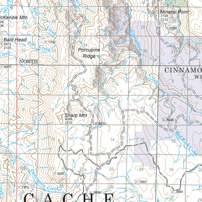 Uinta Wasatch Cache National Forest Visitor Map Ogden Ranger District 2025 Preview 2