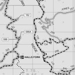 Uinta-Wasatch-Cache National Forest Spanish Fork Ranger District Motor Vehicle Use Map 2025 Preview 3