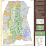 US Forest Service R4 Uinta-Wasatch-Cache NF Salt Lake Ranger District Deseret Peak Recreation Map 2019 digital map
